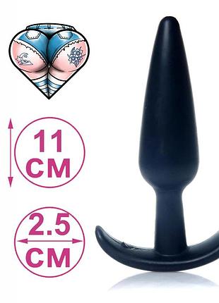 Анальні пробки маленька пробка для ануса якір втулка анальна конусної форми зі стопором anal t-plug