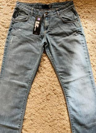 Новые с биркой джинсы just cavalli оригинал итальянские брендовые новые штаны размер 29,30 клеш4 фото