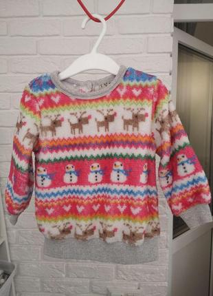 Свитер next на 12-18 месяцев