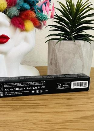 Оригинальный тушь для ресниц водостойкая make up factory volume mascara waterproof