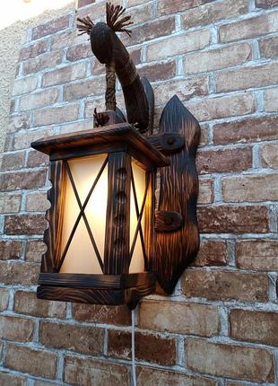 Світильник настінний бра "ліхтар"
