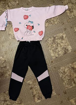 Костюм спортивний на дівчинку