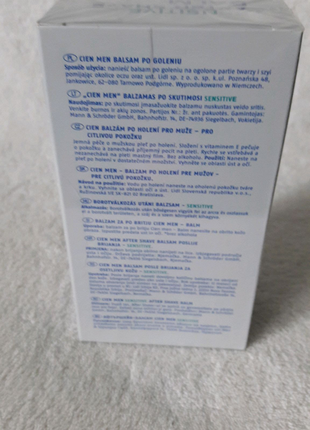 Cien сиен бальзам після гоління cien men sensitive, 100 мл