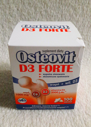 Osteovit d3 forte - для кісток, 100 шт