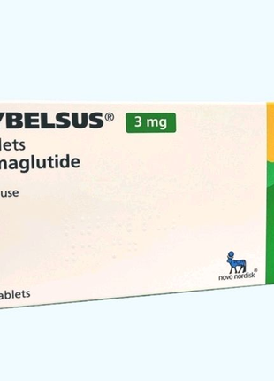 Рибелсус семаглутид 3 мг 10 шт rybelsus semaglutide в наявності