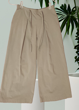 Брюки-юбка кюлоты с защипами marla wynne