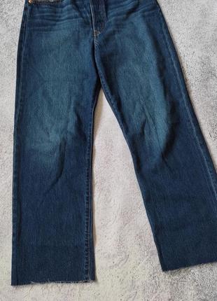 Женсике джинсы с высокой посадкой levi's premium ribcage straight ankle8 фото