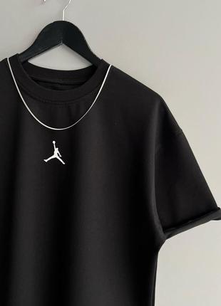 Футболка s-xl jordan black2 фото