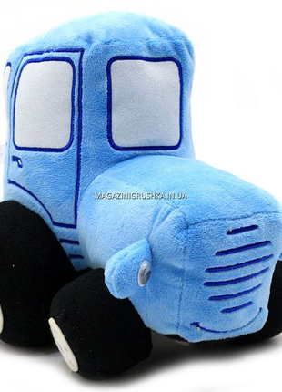 М'яка іграшка «синій трактор», 25х20х22 см (00663)