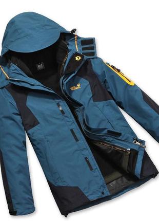 Чоловіча куртка 2в1 jack wolfskin2 фото