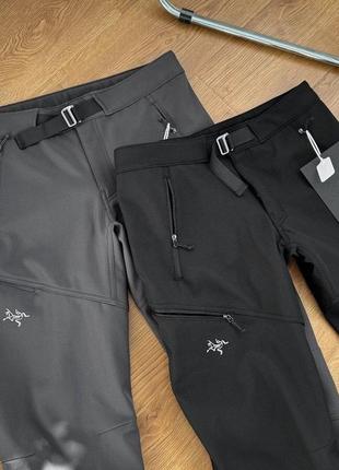 Зимние трекинговые мужские штаны брюки arcteryx