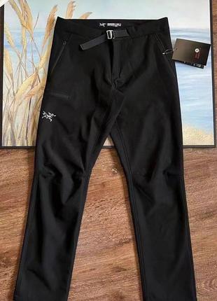 Зимние трекинговые мужские штаны брюки arcteryx4 фото