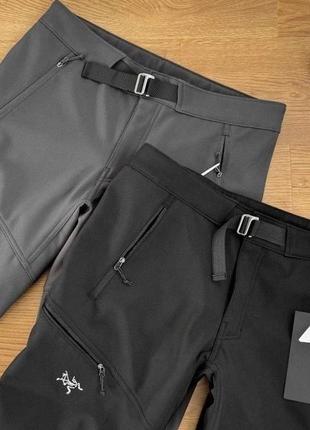 Зимние трекинговые мужские штаны брюки arcteryx13 фото