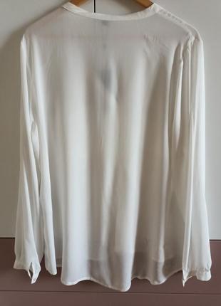 Шикарная батстовая рубашка (блузка) известного бренда comma6 фото
