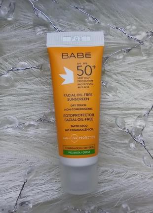 🏖️ babe laboratorios oil free sun protection spf 50+&nbsp;
солнцезащитный крем2 фото