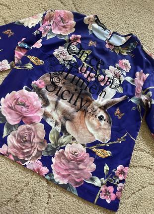 Блузка шелк италия