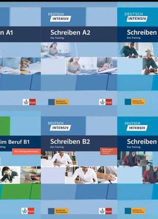 Deutsch intensiv schreibena1, a2, b1,  b2, c1