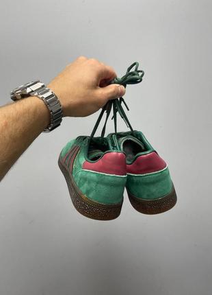 Мужские кроссовки адедас, кроссовки мужские зеленые адидас adidas spezial green, мужественные кроссовки адидас, кроссовки адидас мужские8 фото