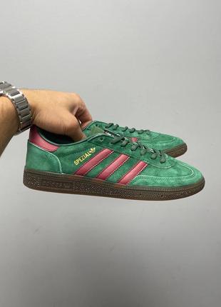 Мужские кроссовки адедас, кроссовки мужские зеленые адидас adidas spezial green, мужественные кроссовки адидас, кроссовки адидас мужские5 фото