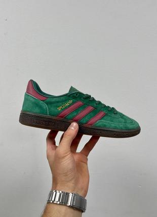 Мужские кроссовки адедас, кроссовки мужские зеленые адидас adidas spezial green, мужественные кроссовки адидас, кроссовки адидас мужские4 фото