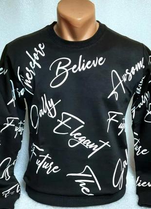 44 р. футболка длинный рукав стрейч коттон туречня