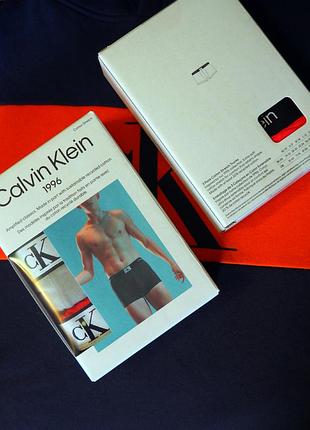 – 50% | calvin klein underwear ск96 cotton stretch мужские трусы боксеры 3-pack trunk оригинал