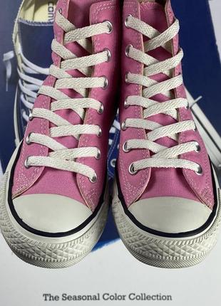 Converse all star кроссовки кеды мокасины 37 размер женские розовые оригинал4 фото