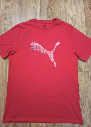 Футболка мужская puma cat basic tee - 587764-111 фото