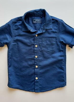 Рубашка легенька льон та котон