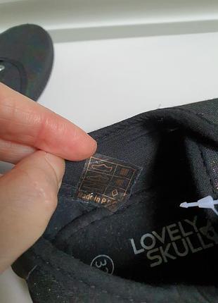Кеды для девочек lovely skull, 32р. 7