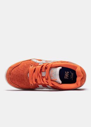 Кроссовки asics ex89 kith orange8 фото