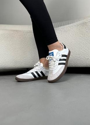 Кросівки adidas samba og black/white1 фото