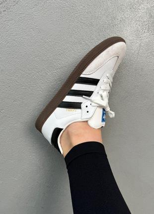 Кросівки adidas samba og black/white4 фото