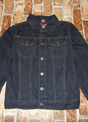 Куртка  ветровка  джинсовый  пиджак мальчику  10 лет tape a loelil