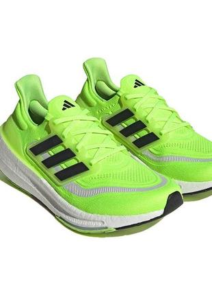 Кроссовки текстильные беговые для фитнеса унисекс adidas ultraboost light lucid lemon 39-40 41-42 размер4 фото