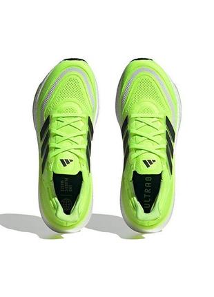 Кроссовки текстильные беговые для фитнеса унисекс adidas ultraboost light lucid lemon 39-40 41-42 размер6 фото