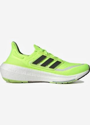 Кроссовки текстильные беговые для фитнеса унисекс adidas ultraboost light lucid lemon 39-40 41-42 размер2 фото