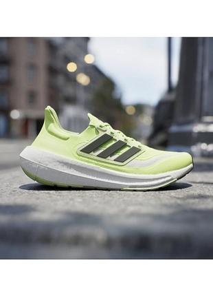 Кроссовки текстильные беговые для фитнеса унисекс adidas ultraboost light lucid lemon 39-40 41-42 размер