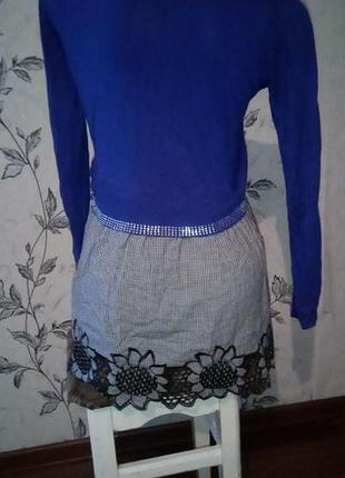 Оригинальное платье-туника 2