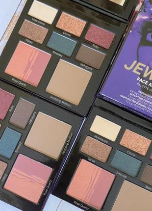 Палитра для лица и глаз kevyn aucoin jewel pop face and eye palette1 фото