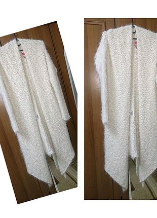 Теплий пухнастий кардиган heine