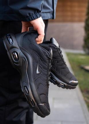 Кроссовки nike air max tn black1 фото