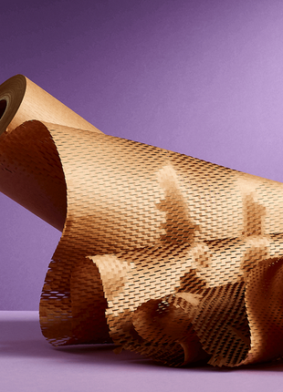 Крафт-папір paperpack honeycomb, рулон - 28 см х 50 м2 фото