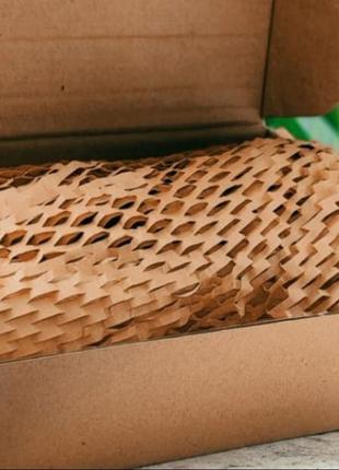 Крафт-папір paperpack honeycomb, рулон - 28 см х 50 м6 фото