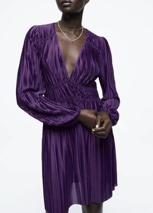 Сукня zara плісе