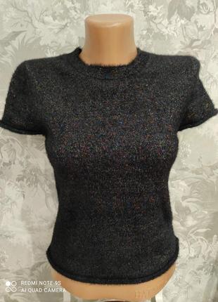 Джемпер травичка з люриксом короткий рукав 42-44 р