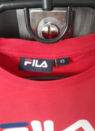 Женская футболка fila3 фото