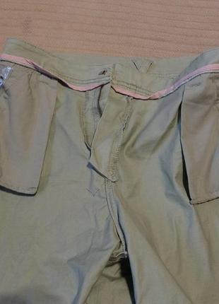 Отличные мягкие брюки бойфренды цвета оливы f&amp;f англия 14 ( 42) р.5 фото