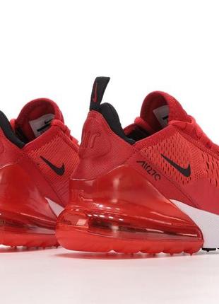 Nike air max 270 red кроссовки женские7 фото