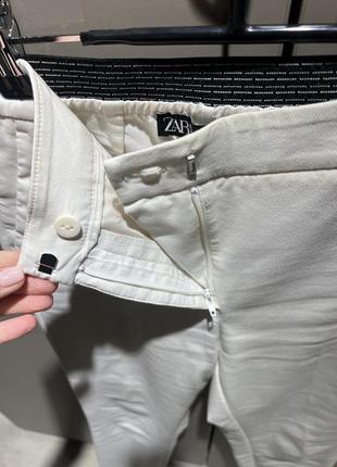 Білі штани zara